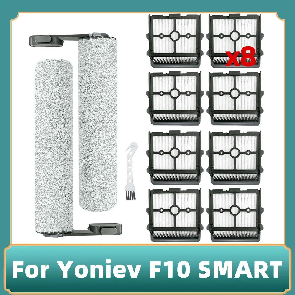 For Yoniev F10 / F10 PRO / F10 Slim / F10 SMART Vacuum Cleaner Main Roller Brush Hepa Filter Accessories Replacement Spare Parts