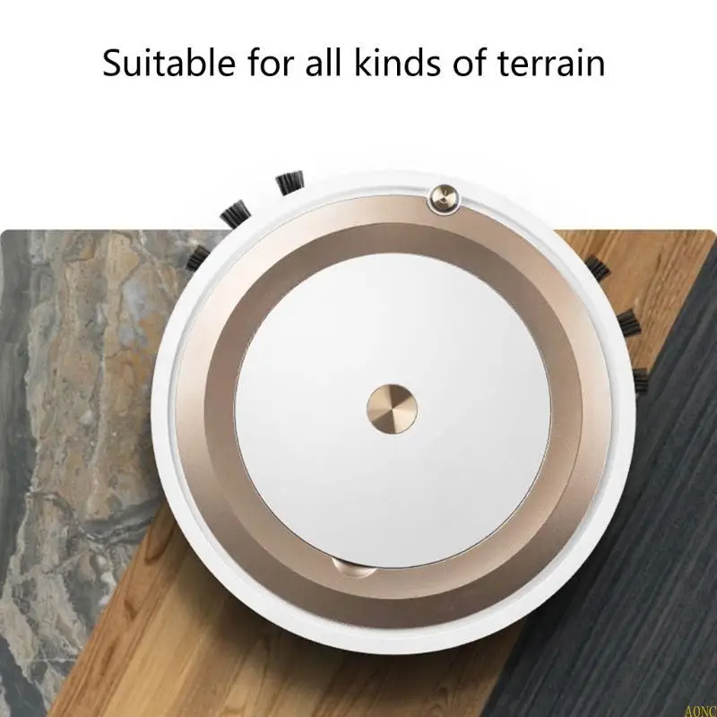 A0NC 1 세트 무선 무전기 진공 청소기 경로 설계 USB Rechargea를위한 더 나은 스윕