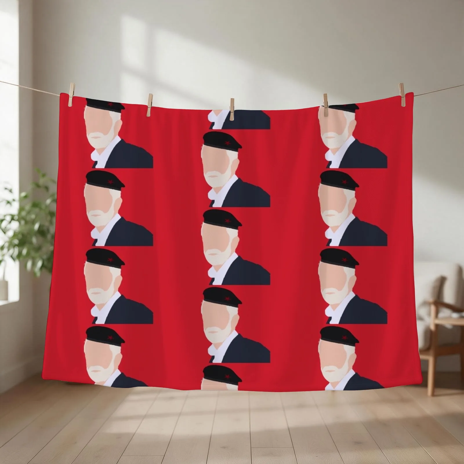 Jeremy Corbyn Throw Blanket Shaggy Thin for babies Kid'S Blankets