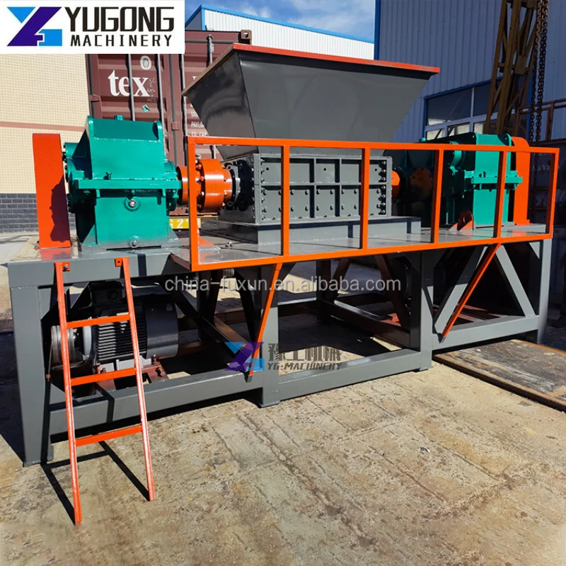 Plastic Crusher /wood/metal/waste/glass Paper Shredder Plastic Grinder Machine Scrap Metal Shredders