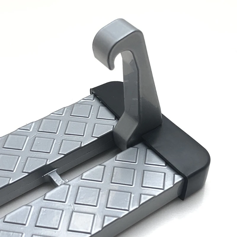 Auto Foldable Car Roof Rack Door Step Multifunction Universal Latch Hook Foot Pedal Aluminium Alloy Safety Accessories Kickstand