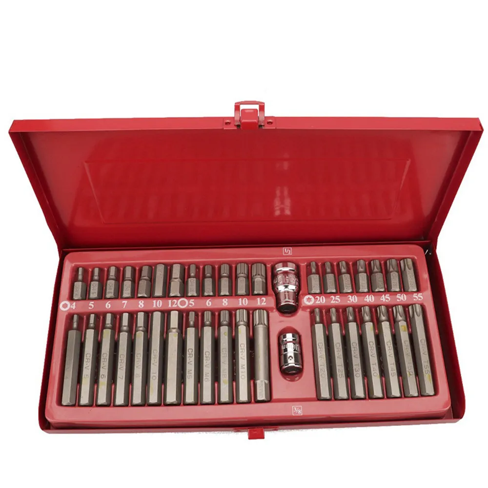 

NEW 40pcs Star Batch Set Hexagon Wrench Screwdriver Combinationset Hex Tools Plum-blossom Auto Repair Tool Spline Torx High