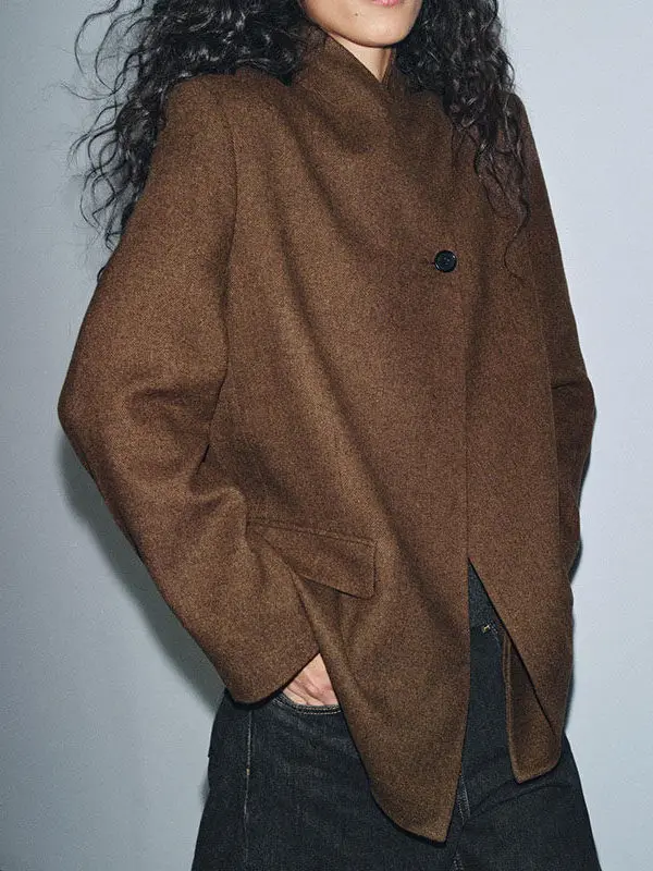 

Ele Winter женский костюм в клетку Faion Long Sve Jaet, универсальная верхняя одежда Sli, женская премиум-класса Quali 2025 г.