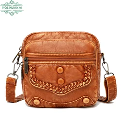 Genuine Brand Soft Leather Handbags High Quality Women Bag 2022 Small Casual Female Messenger Shoulder Bag Ladies Crossbody Bag