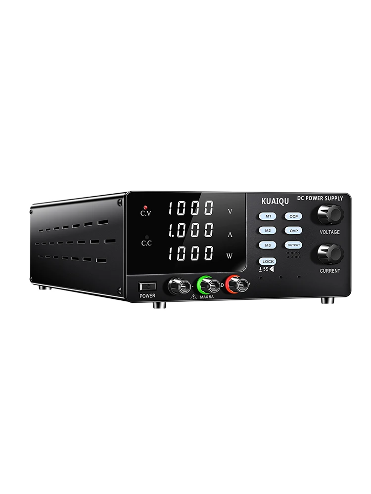 KUAIQU 1000W Programmierbares DC-Schaltnetzteil 1000V/800V/600V/400V 1A Regler RS-485/RS-232/USB Hochspannungs-Testwerkzeuge