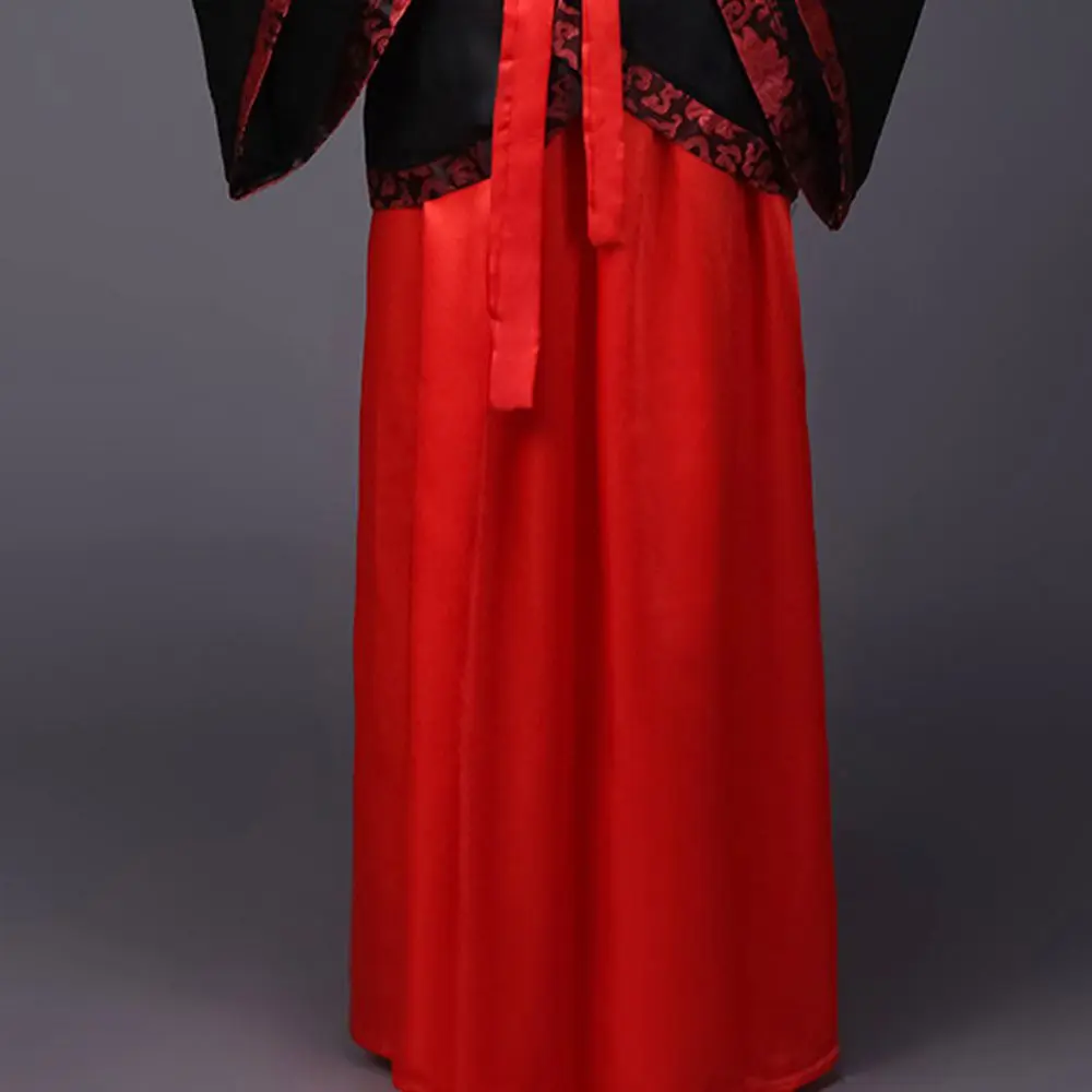 Long Sleeves Hanfu Long Dress Performance Skirt Ancient Style Chinese Tang Suit Cheongsam Dance Dress