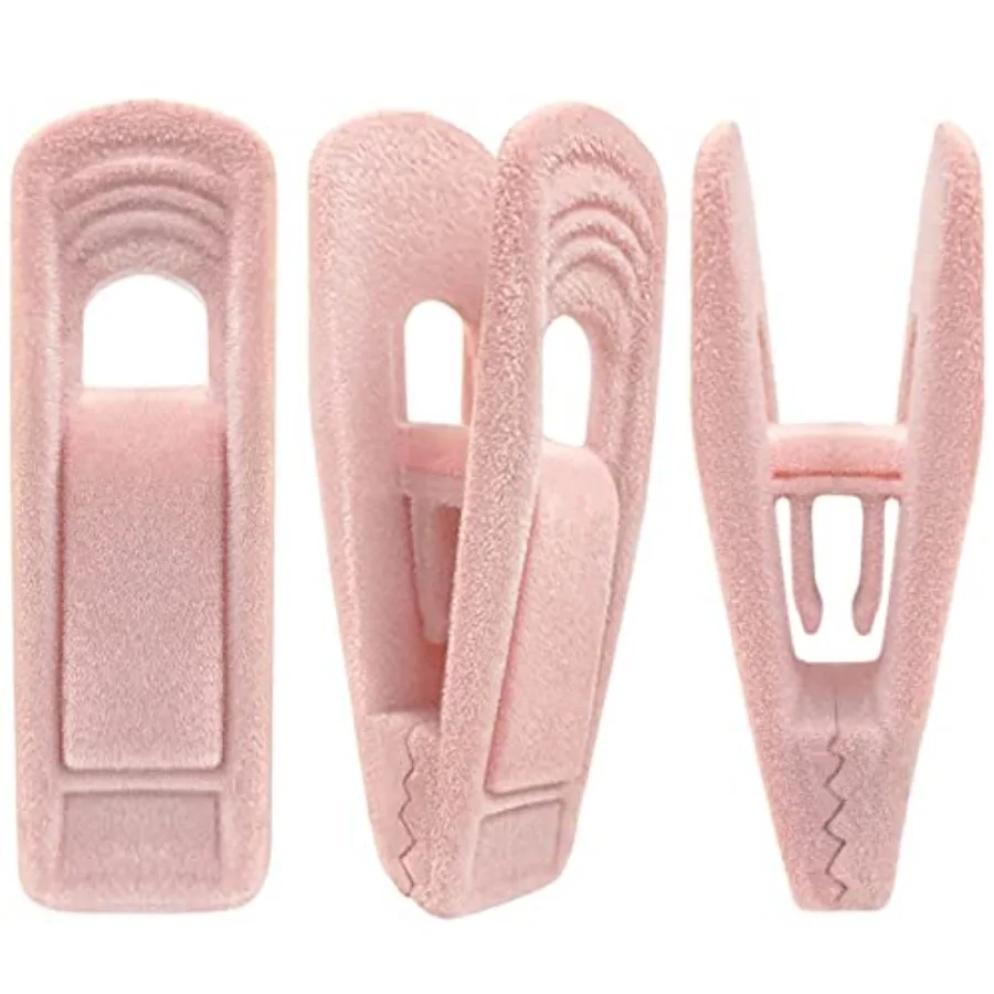 

Velvet Hangers 80-Pack Non-Slip Strong Hanger Clips for Velvet Skirts and Pants