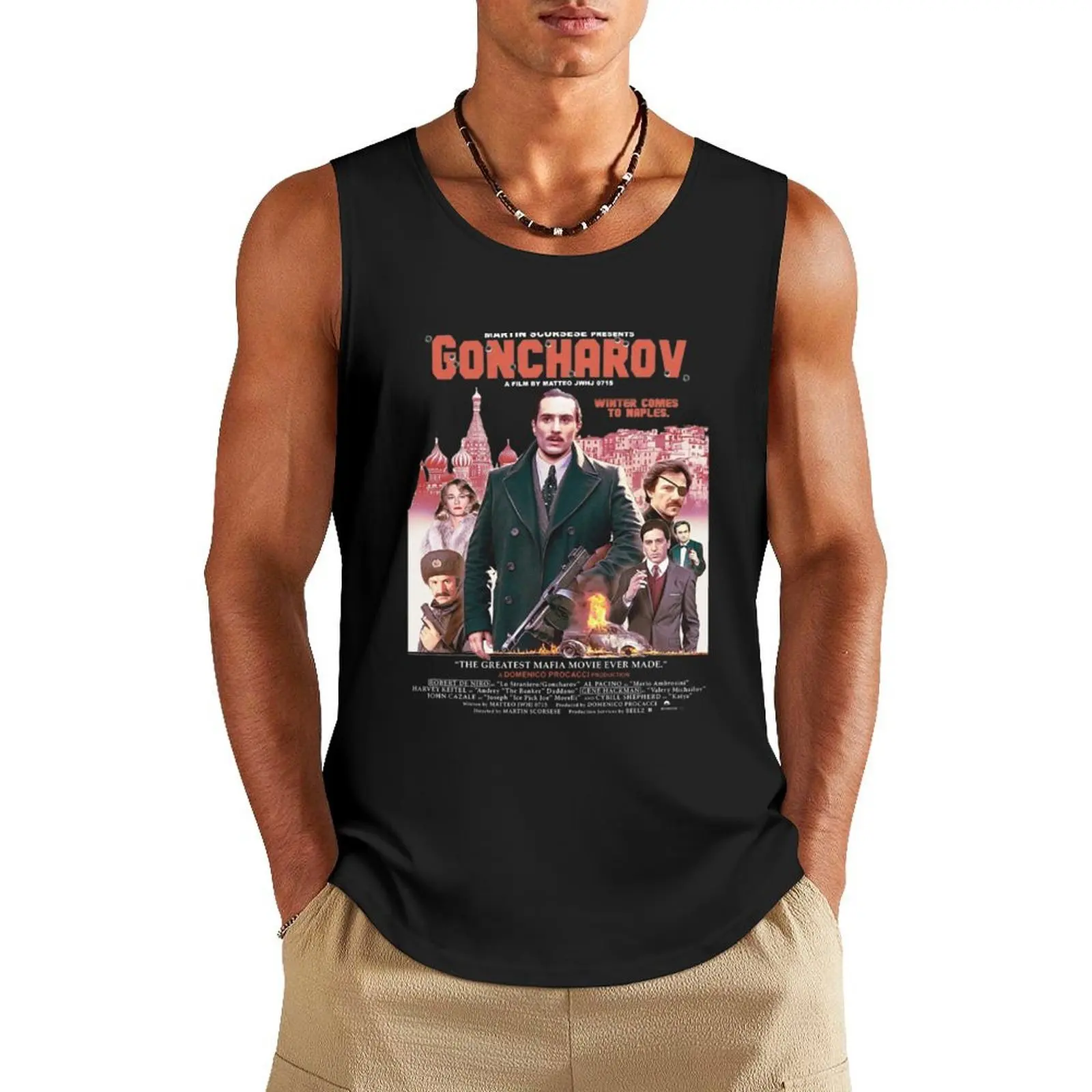 

Goncharov V2 Tank Top Sports clothing Clothing bodybuilding men clothes