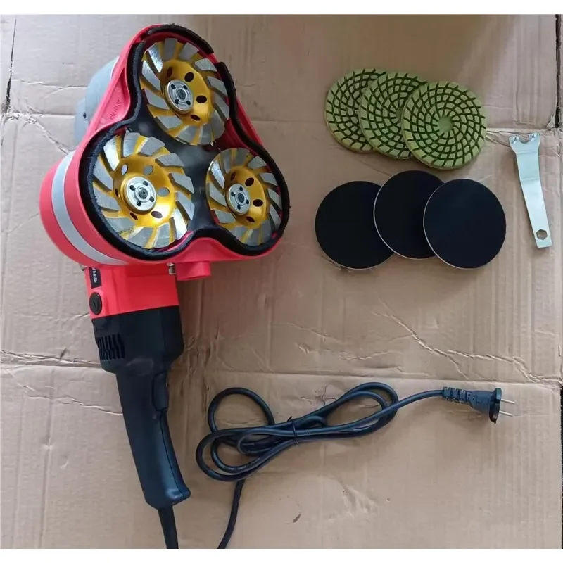 Upgraded Three-head Grinding Machine Ground Grinding for Sale