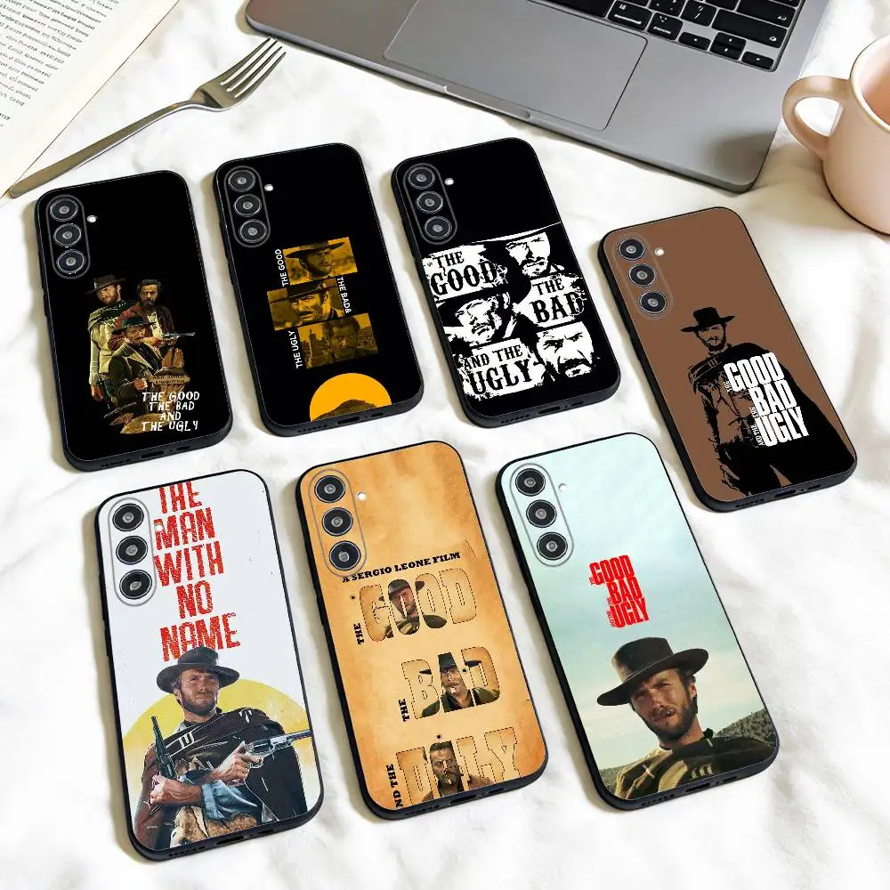 

MOVIE The Good the B-Bad and Ugly phone Case For Samsung Galaxy A73,A72,A71,A70,A53,A52,A51,Others Soft Black Shell