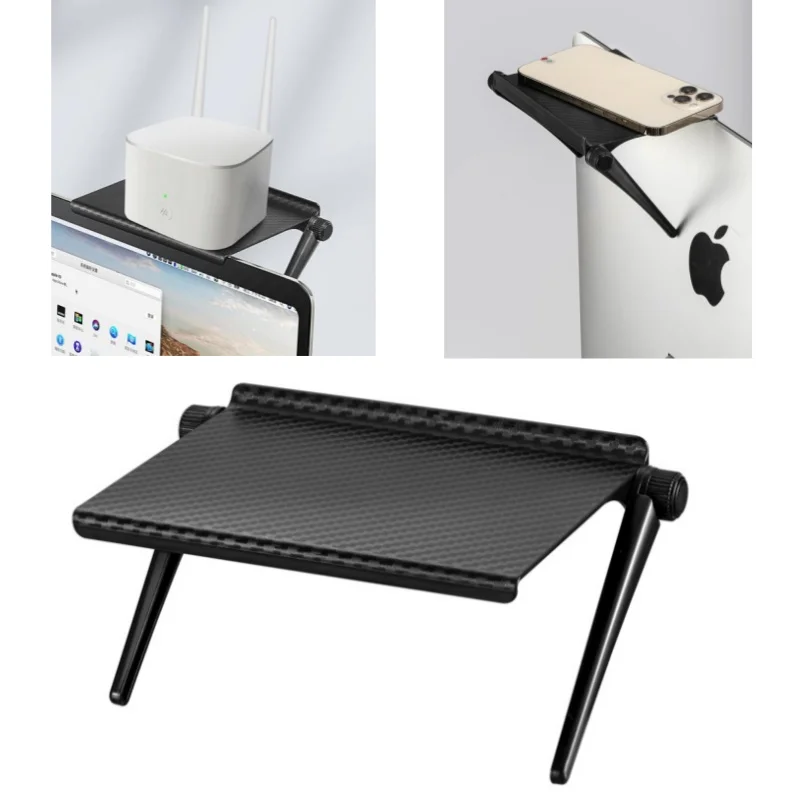 1PC Heißer Verkauf Computer und TV Bildschirm Lagerung Rack Wireless Router Set-top-Box Rack Keine Perforierte Lagerung halterung Göttliches Werkzeug