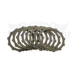 Clutch Friction Steel Plates Discs Set For BMW K1200S 2003-2008 K1200R 2004-2008 K1200R Sport 2006-2007 K1200GT 2005-2008 06 07