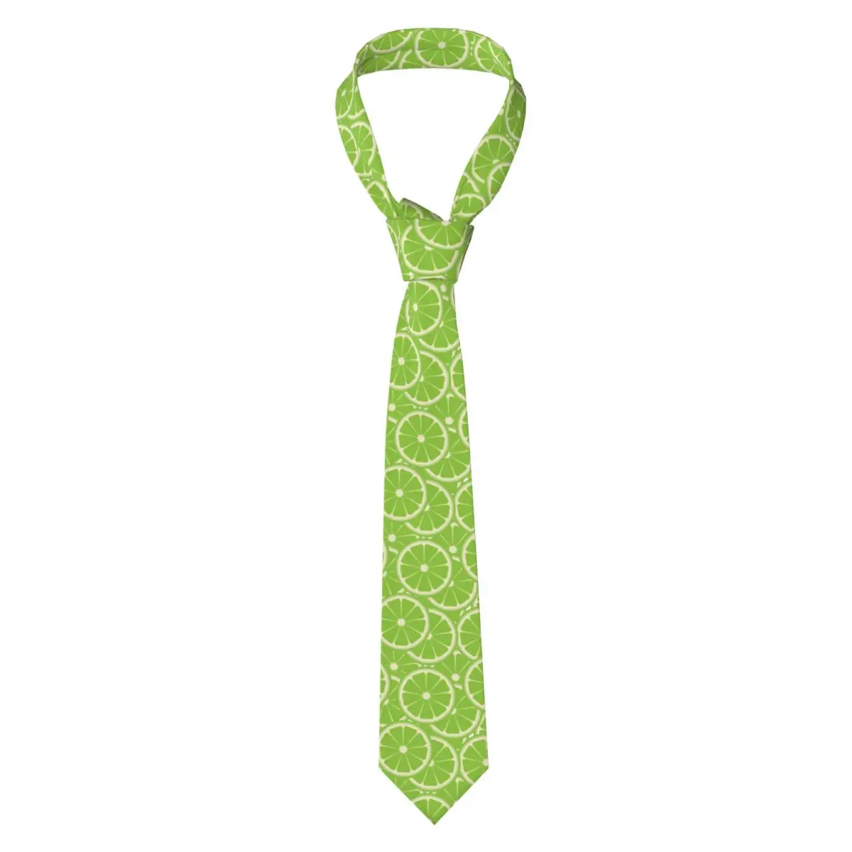 

Classic Tie Men Neckties for Wedding Party Business Adult Neck Tie Casual Green Limes Tie