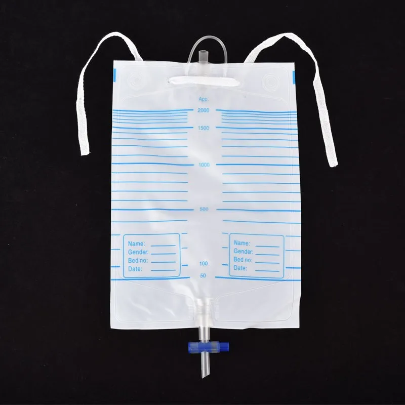 

Аксессуары для мочи, мешок для мочи, дренажный мешок, прикутый к постели, утолщенная трубка для мочи, мешок для мочи, принадлежности для ухода, утолщенные