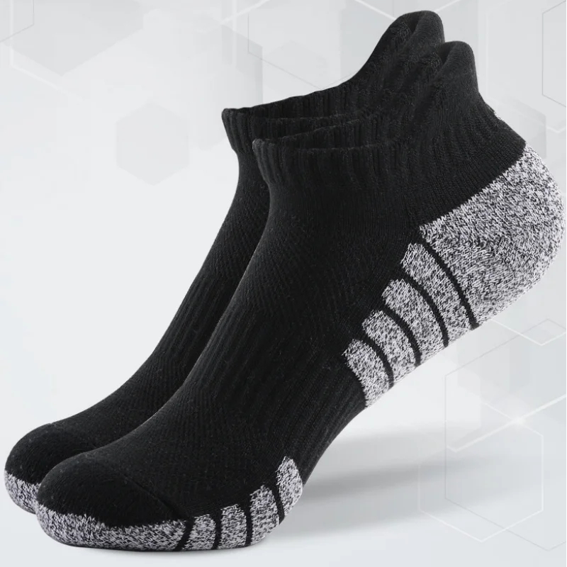 Chaussettes de dehors Respirantes en Coton Épais, Absorbant la Transpiration, pour Bateau de Course