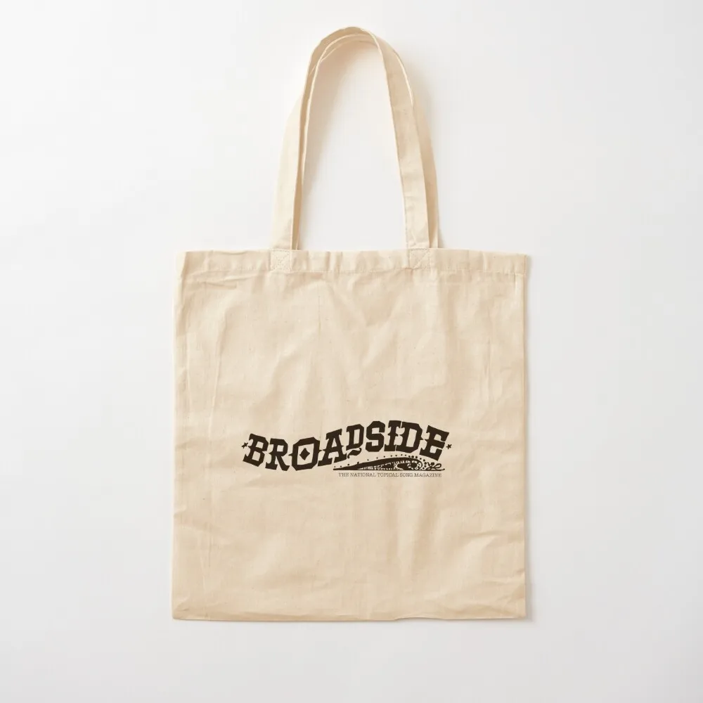 Broadside Music Magazine Tote Bag Canvas bag for women shoping bag Fabric Canvas Tote