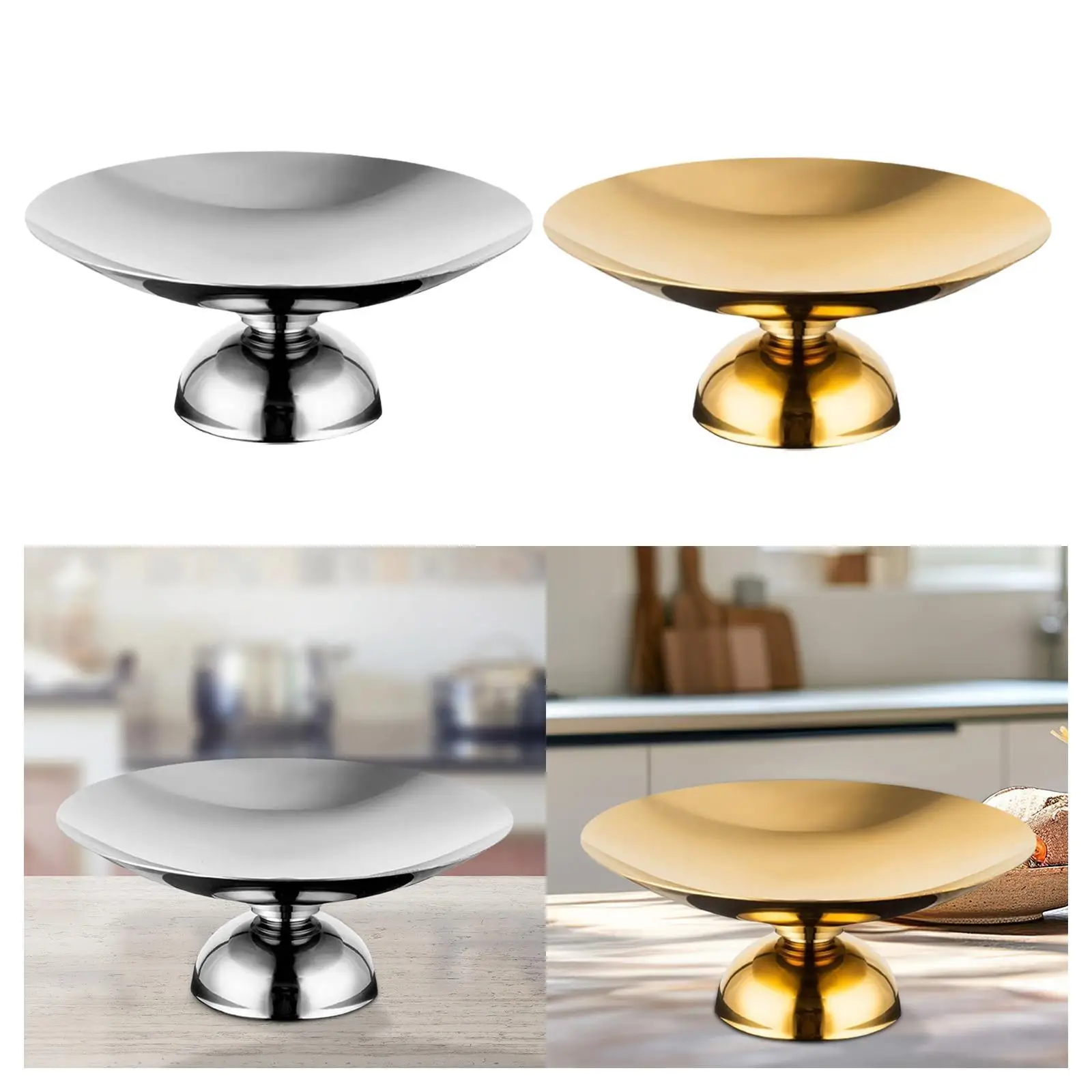 Serving Plate European Decorative Storage Tray for Centerpiece Home Kitchen