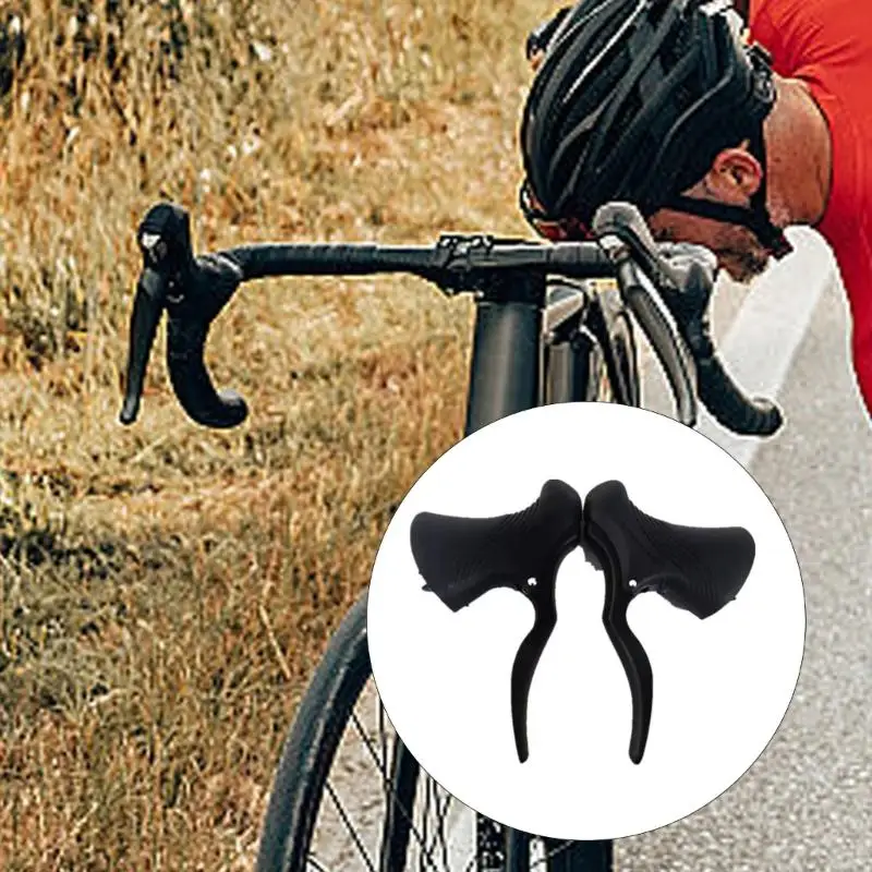 

Bike Aluminum Brake Levers For Road Fixed Track Folding Bikes High Rigidity Responsive Braking Effortlessly Setups 24BD