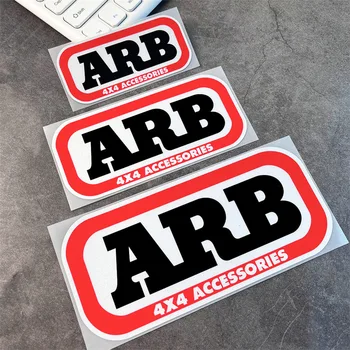 ARB Yansıtıcı Çıkartmalar LOGO Motosiklet Diferansiyel Tampon Uyarı Levhası Çoklu Özellikler 4X4 off-road Modifikasyonu Su
