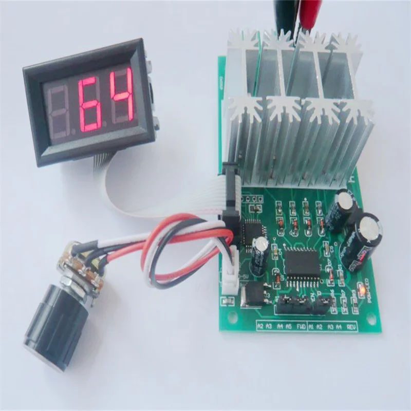 Pantalla Digital delantera y Teverse 30A DC, regulador de Motor, Control de HY-SXZFZ-30A y freno