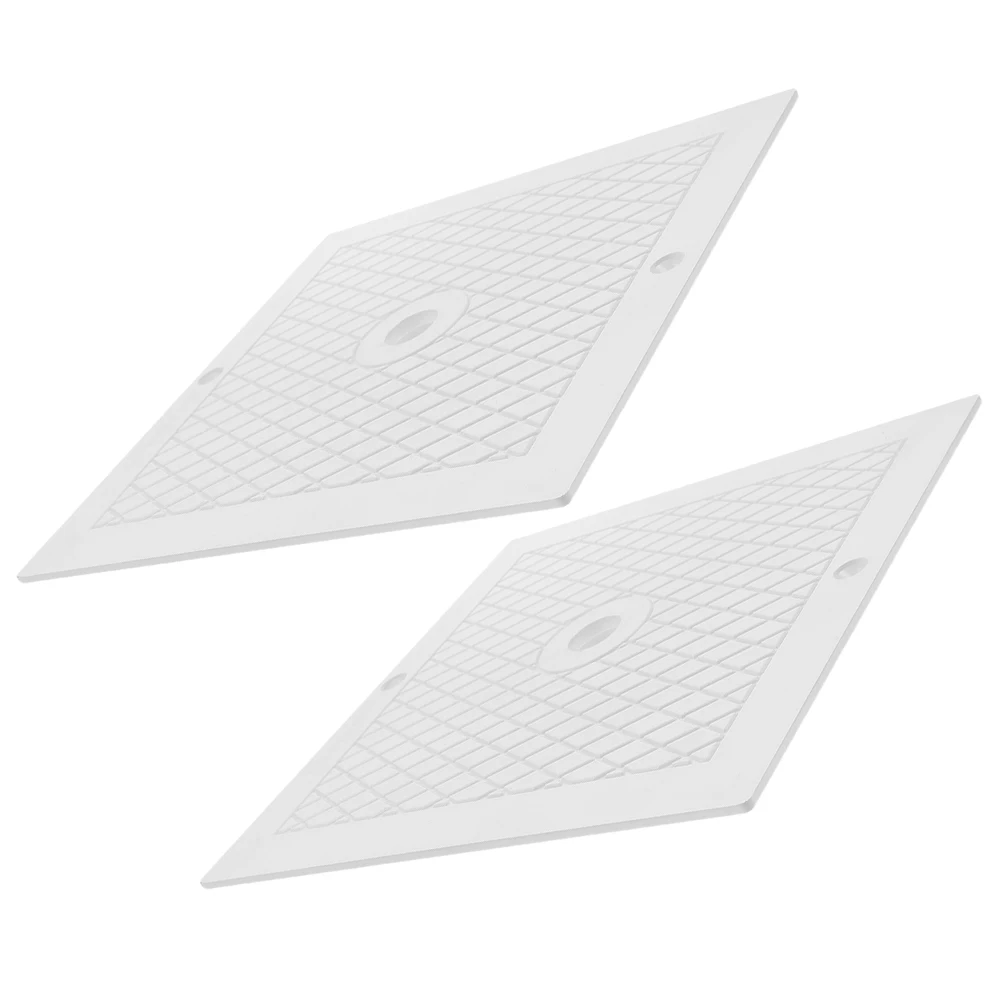 2 قطعة غطاء غطاء مربع لحمام السباحة السباحة الأرض مقشدة حمام السباحة استبدال ملحق استبدال غطاء سطح السفينة لوحة #3