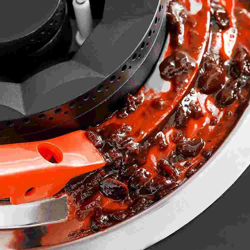 2 Pcs Copper Wire Brush for Cooktop Cleaning Supply Kitchenware Multipurpose Household