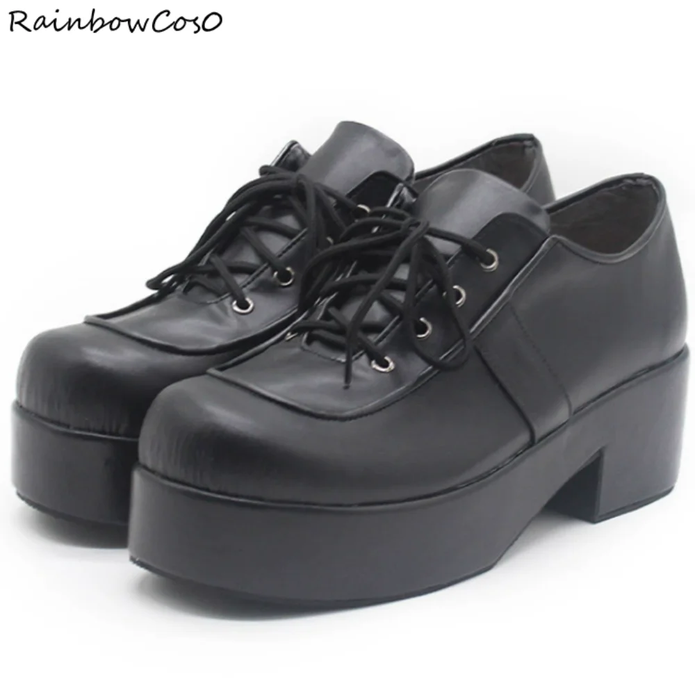 Luca Ikaruga Ikaruga Ruka THE IDOLM@STER COLORI LUCIDI Scarpe Cosplay Stivali Gioco Anime Halloween Natale RainbowCos0 W4663