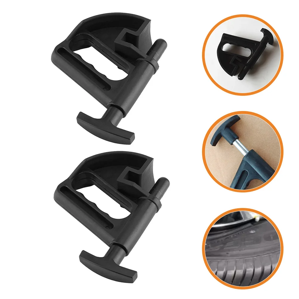 

2 Pcs Tire Changer Tools Lightweight Sturdy No Burrs Easy Grip Car Motorcycle Hub Wheel Rim Removal Tool Storage Convenience