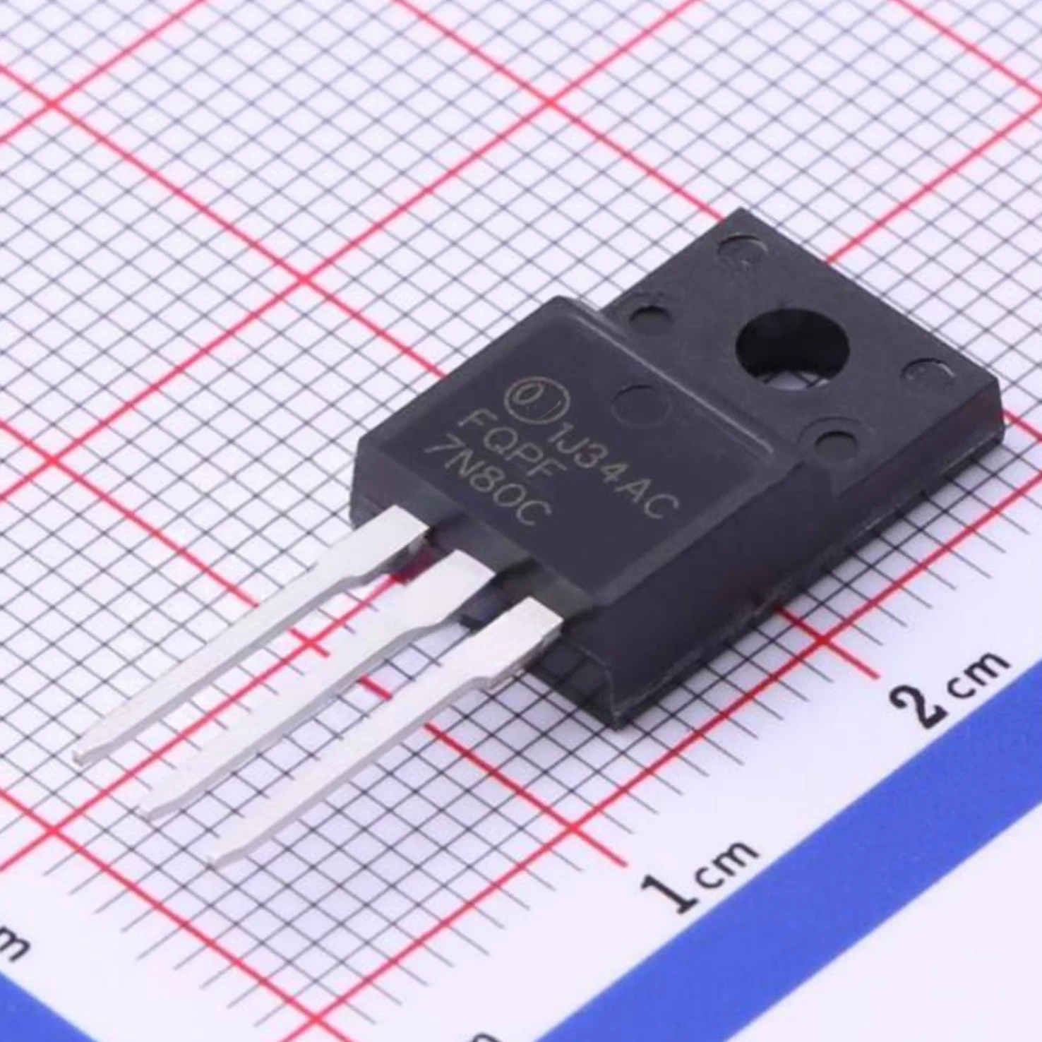5PCS FQPF7N80C TO-220F-3 800V 6.6A 56W 1.9Ω@10V N-Channel NEW Original FQPF7N80C MOSFETs Field-Effect Transistor FQPF 7N80C