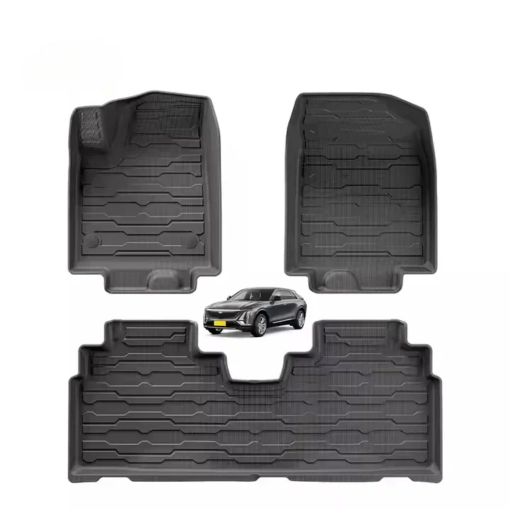 

Изготовленный на заказ автомобильный коврик для Cadillac LYRIQ 2023 для Cadillac XT5 2025 TPE 3D автомобильные коврики водонепроницаемый нескользящий ковер