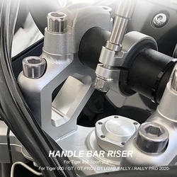 For Tiger 900 GT PRO LOW RALLY 850 Sport New Motorcycle Accessories Handle Bar Riser Clamp Extension Handlebar Adapter Bracket