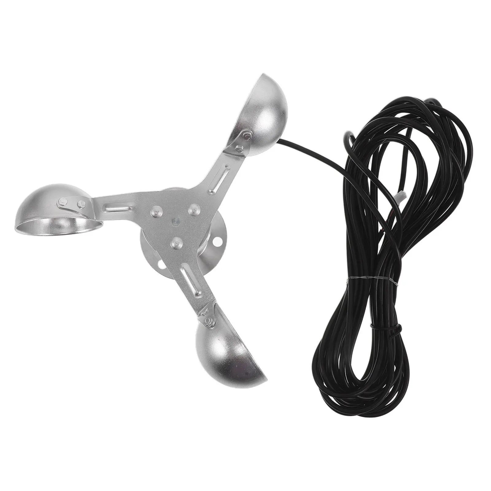 Digital Anemometer Wind Speed Sensor Weather 3-Cup Halloween Christmas Cup Anemometer Marine Engine Science Teacher High