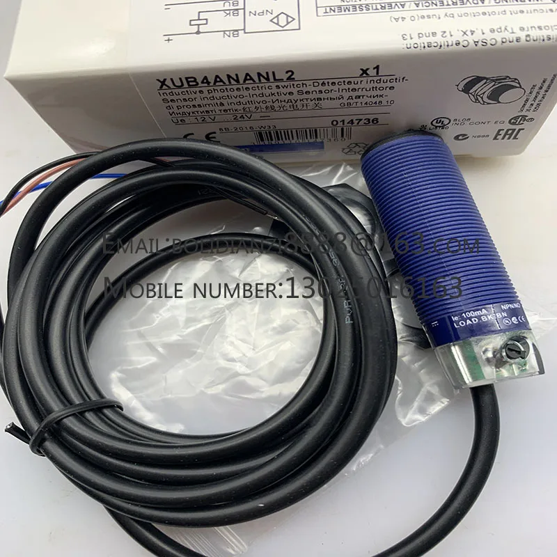 

The brand-new original sensor XUB4APANM12 XUB4ANANM12 is guaranteed for one year in stock.