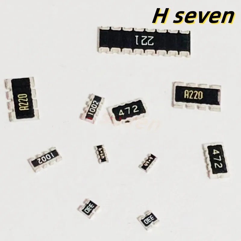 20 шт., экстракт SMD 1206x4 8P4R 0R 10 22 47 68 82 150 470R 1K 2 5,1 33 68 100 K