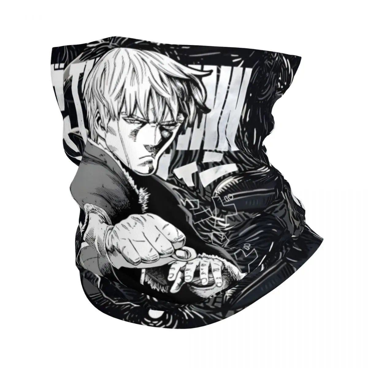 Thorfinn Vinland Saga Anime Thorfinn Bandana Neck Cover Motocross Face Scarf Balaclava Cycling Unisex Adult Breathable