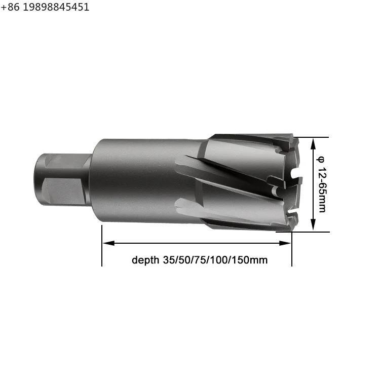 100mm Annular Cutter 5.5mm Cutting Tool For Magnetic Core Drilling Plastic And  Material Hole Processing And Workshop Machining