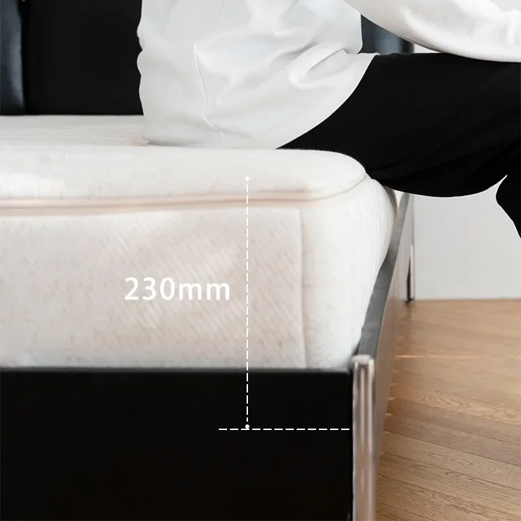 مرتبة ذات تصميم كلاسيكي قابلة للطي، مرتبة سرير زنبركية بحجم كينغ، مرتبة جل ميموري فوم