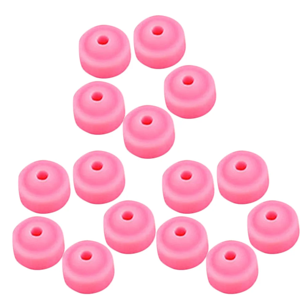 15 szt. Silikonowe osłonki na frezy do paznokci, pyłoszczelne nakładki ochronne na narzędzia do manicure, akcesoria dla stylistów paznokci, zestaw narzędzi do manicure