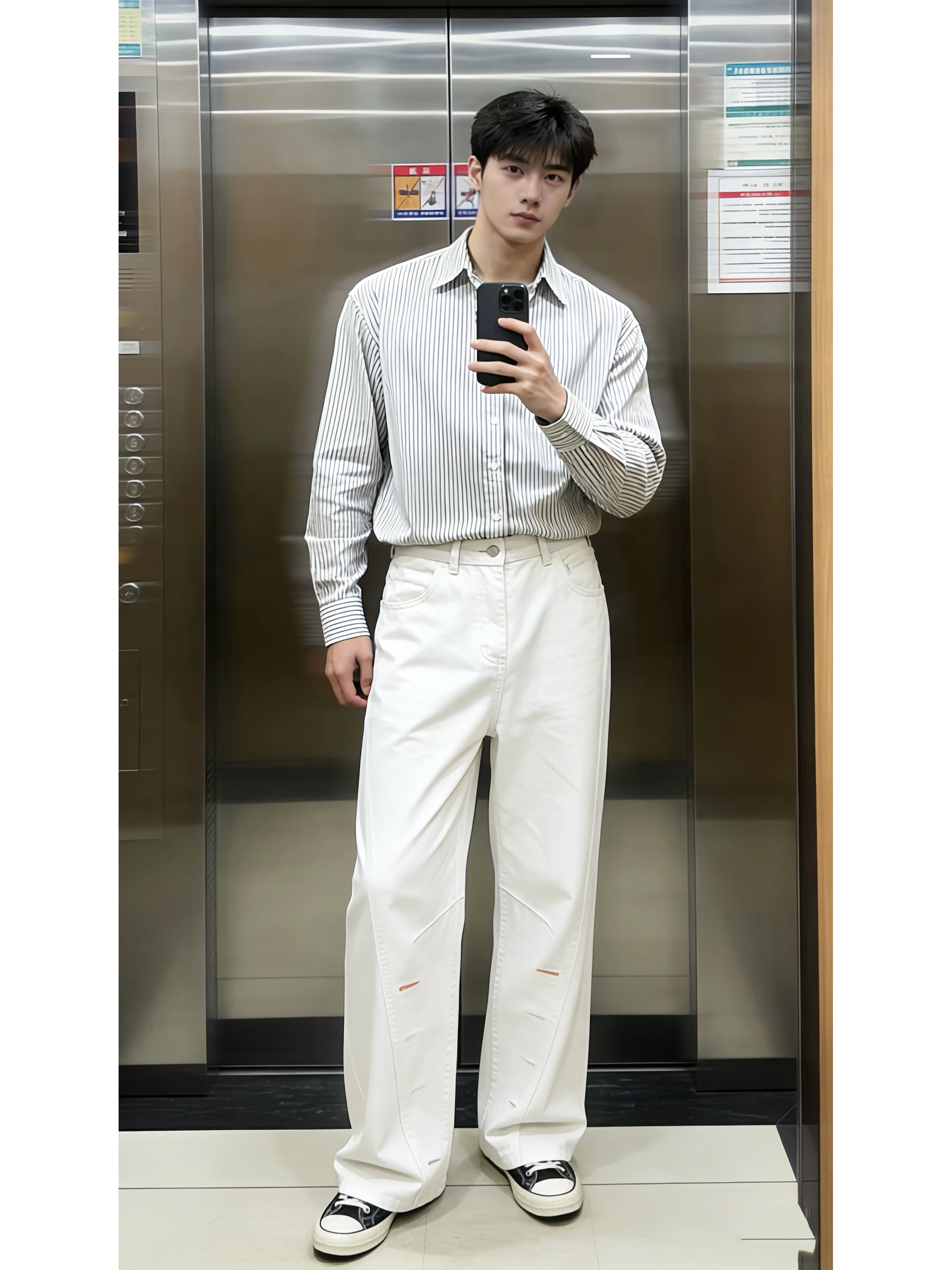 

Мужские джинсы Cleanfit в американском стиле с косым кроем, новинка 2026 года, модный бренд, премиум-класс, прямые брюки с легким клешем