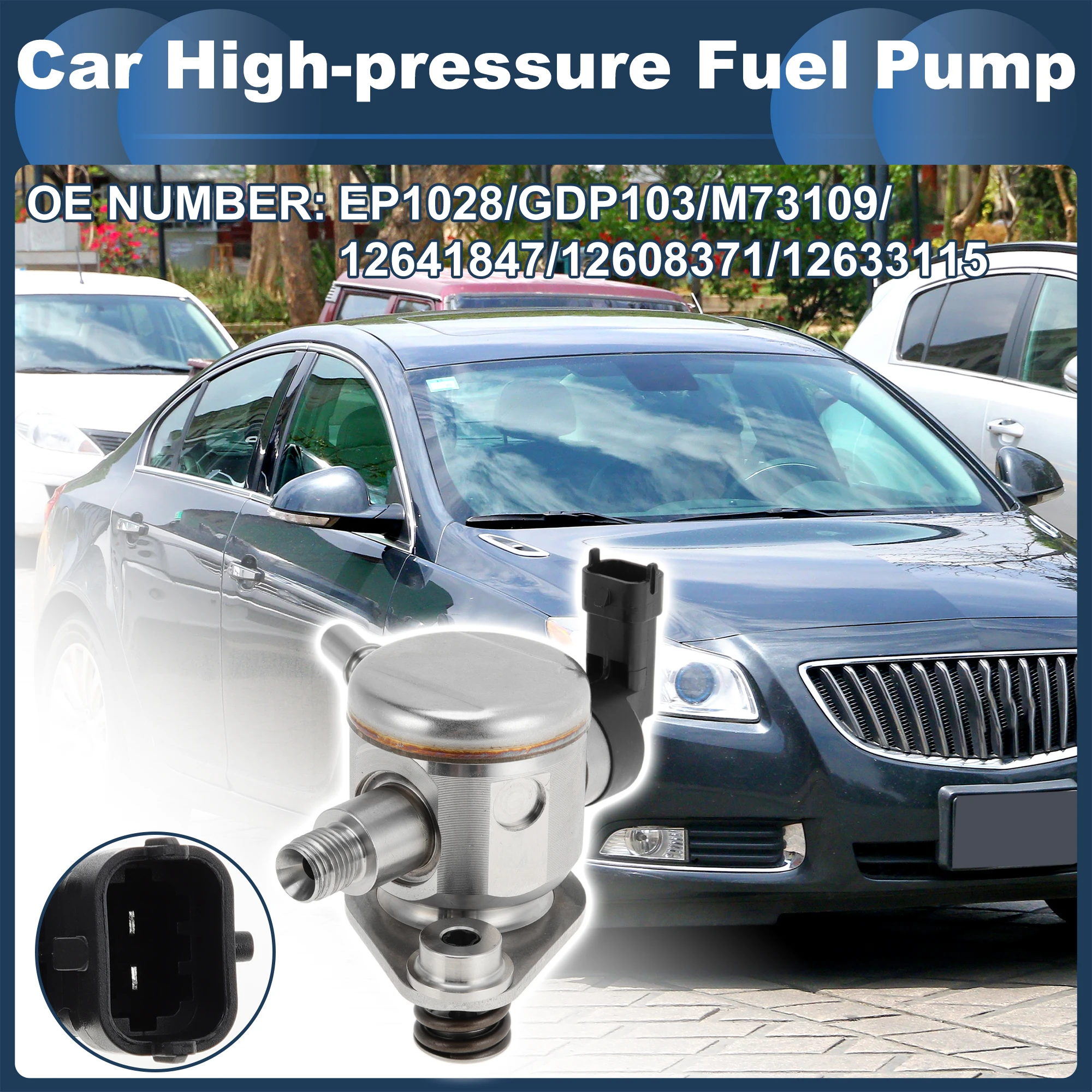 

UXCELL High Pressure Fuel Pump for GMC Terrain 2.4L No.12641847 Fuel Pump Assembly