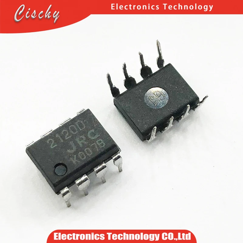 

10pcs/lot NJM2120D JRC2120D NJM2120 2120D 2120 DIP-8 In Stock