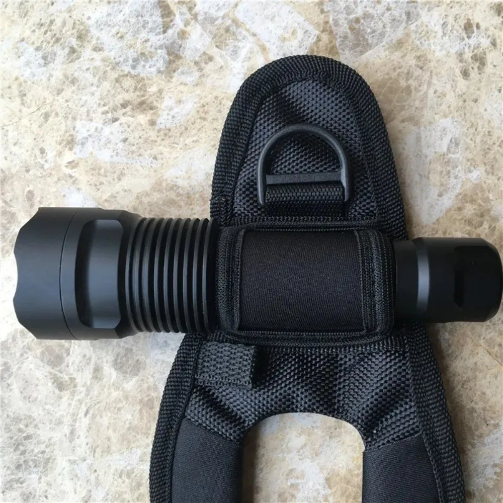 Outdoor Flexible Flashlight Holder Comfortable Material Soft Arm Cover Durable Neoprene Hand Free Wrist Strap Outdoor Diving