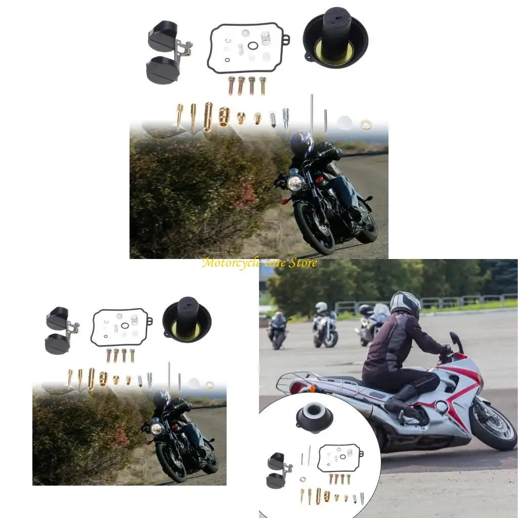 U75F Motorcycle คาร์บูเรเตอร์ซ่อมชุดสำหรับ Virago 250 XV250 รุ่นตั้งแต่ปี 1995 ถึง 2007