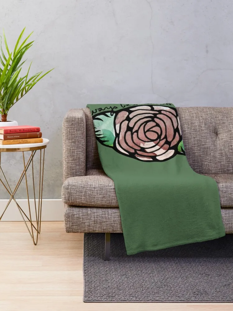 Always be Humble and Kind Throw Blanket Warm For Decorative Sofa Blankets