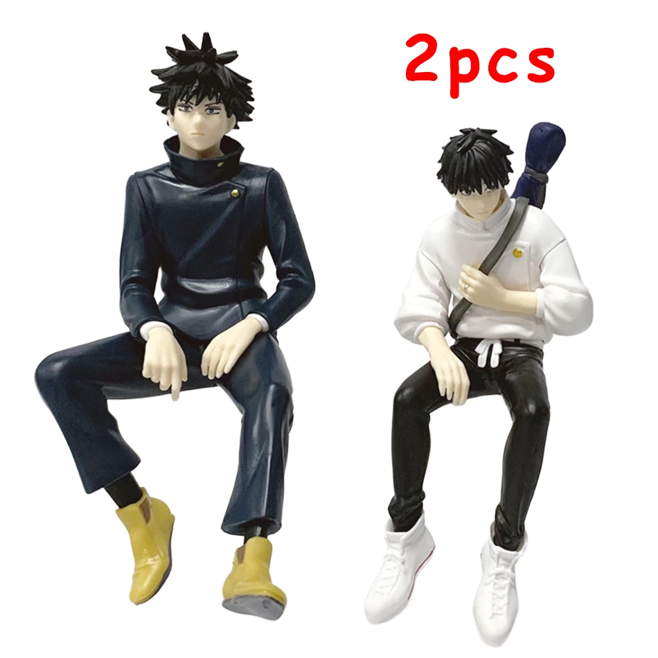 أنيمي Jujutsu Kaisen الشكل Yuta Okkotsu Itadori Yuji Gojo Satori Fushiguro Megumi Kugisaki لعبة سيارة الديكور PVC نموذج هدية