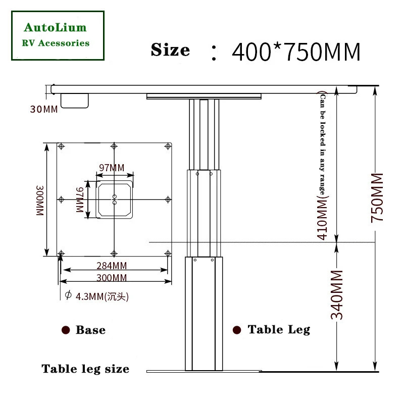 Car Multifunctional Lift Table Multi-Layer Wooden Table With Drink, Food, And Cup Tray Holder For Vehicle Interior Solutions - Image 4
