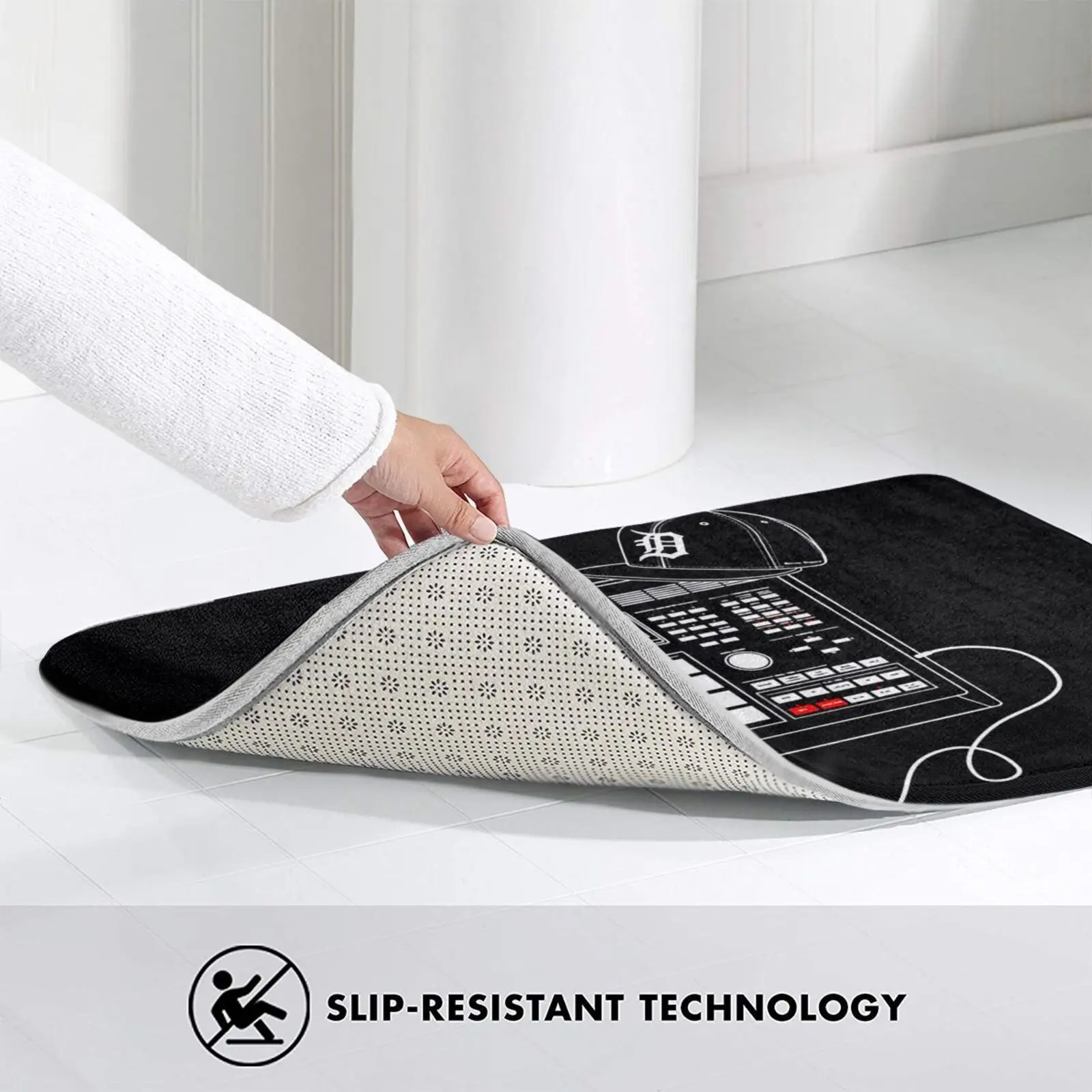 J Dilla Merch Drum Machine Beat Akai Mpc Hip Hop Rap Mat Rug Carpet New Waterproof Kitchen Mat