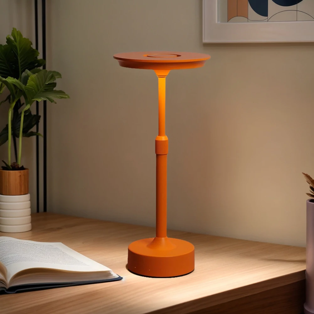 

Cordless Table Lamp Rechargeable Touch Desk Lamp Height Adjustable Bedside Lamp Dimmable Reading Lamp for Restaurant Bedside