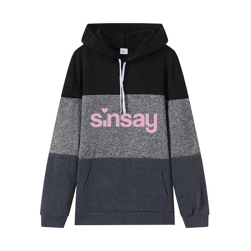 秋冬品質ホットセールデイリーカジュアルパーカージョギング女性用スウェットシャツドローストリングファッションスポーツトリコロートップシンプル