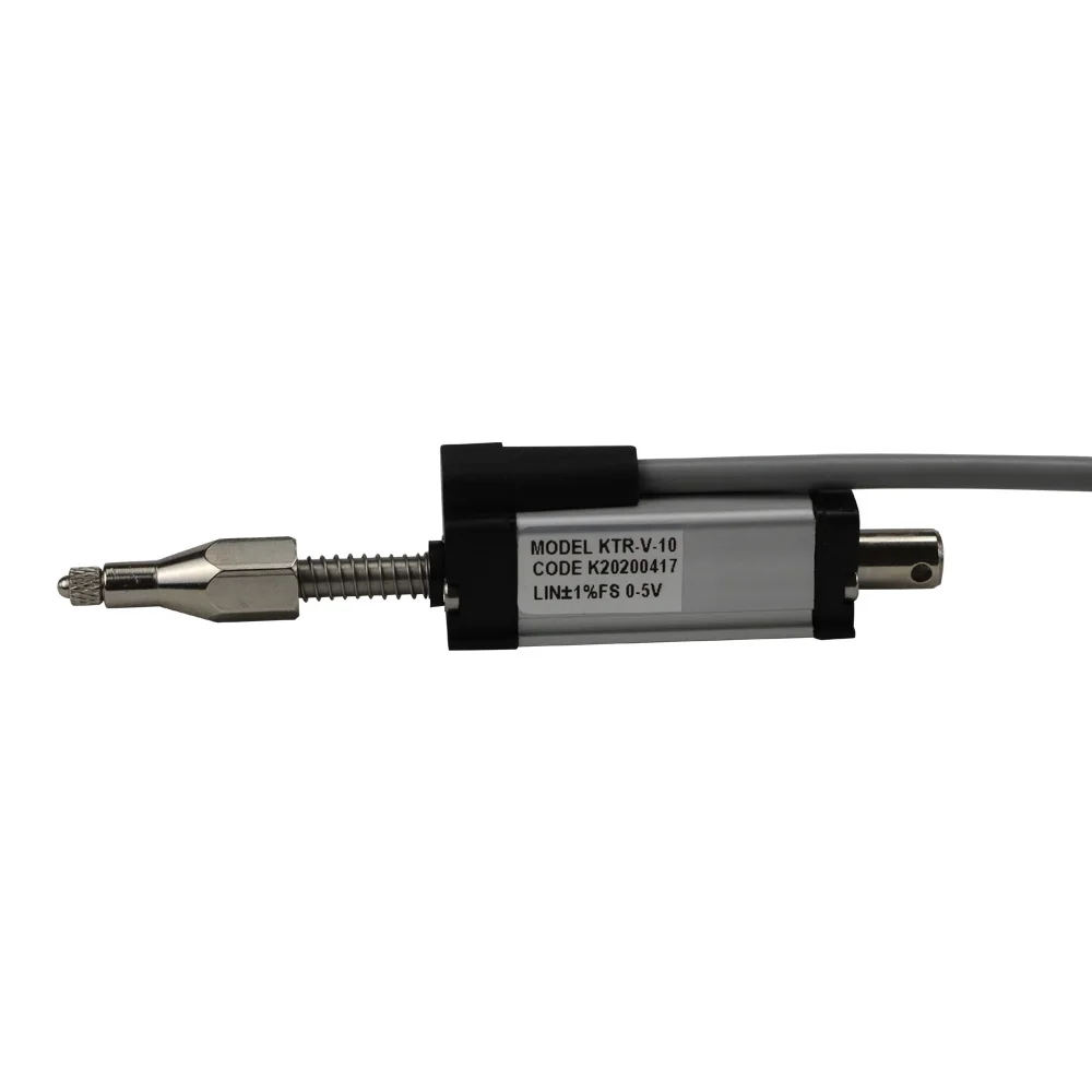 

KTR-10MM Датчик положения линейного потенциометра с самовосстановлением и преобразователем сигнала 0-5 В